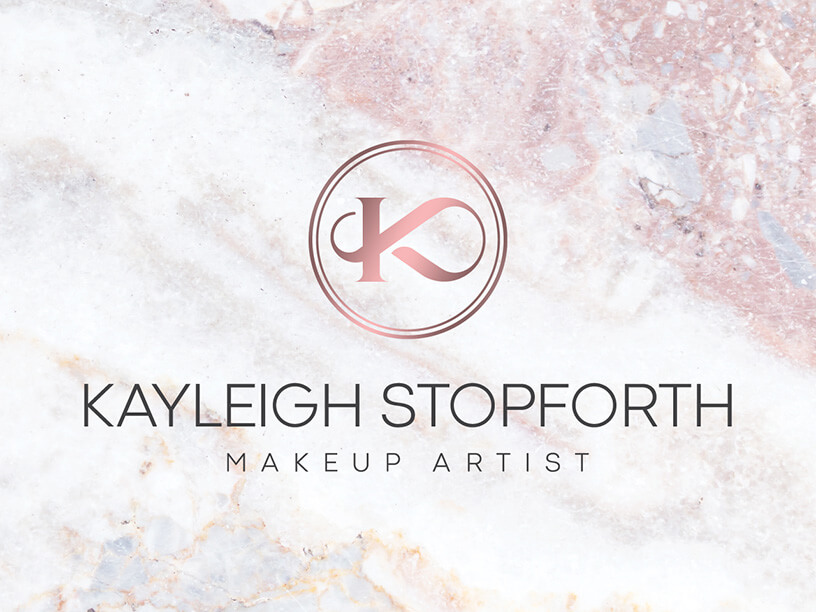 Kayleigh Stopforth Makeup Artist Logo Design